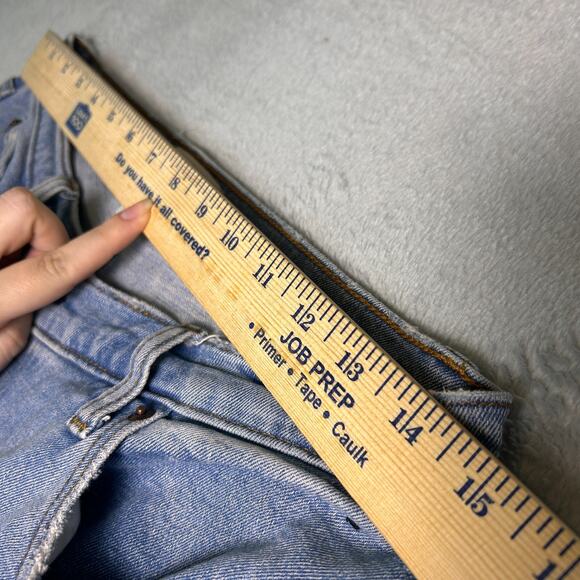 Abercrombie Fitch Curve Love The 90s Slim Straight Jeans Womens 30/10 High Rise - Picture 4 of 6